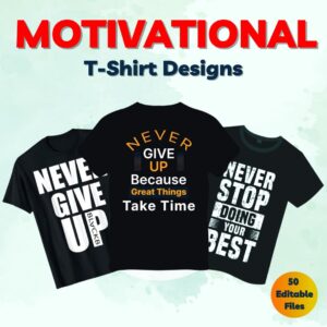 Motivational T-Shirt Designs Bundle, Motivational T-Shirt Designs, T-Shirt Designs